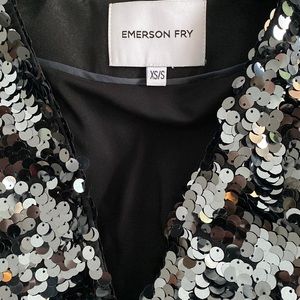 Emerson Fry Sequin Jacket XS/S